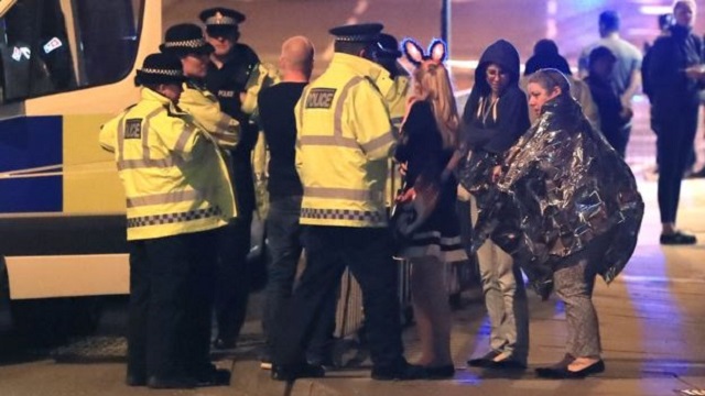 BBC Volunteer paramedics were treating shrapnel-like injuries.